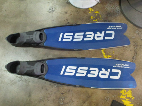 Used Cressi Cara Modular Impulse Fins Size 42-43 (8/9)