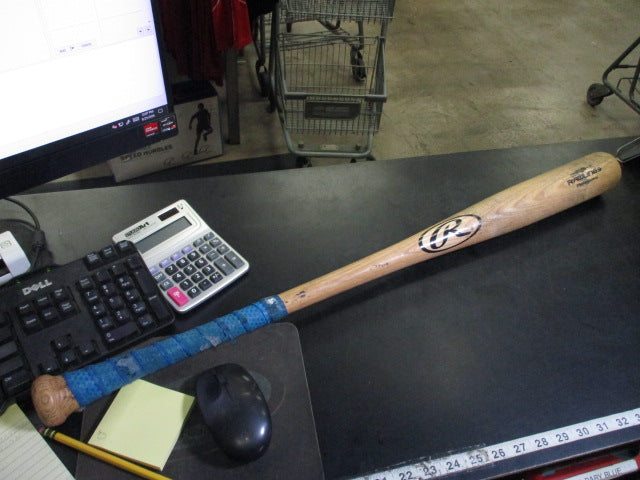 Load image into Gallery viewer, Used Rawlings Custom Pro Wood Bat JM77 33.5 in 32.5 oz
