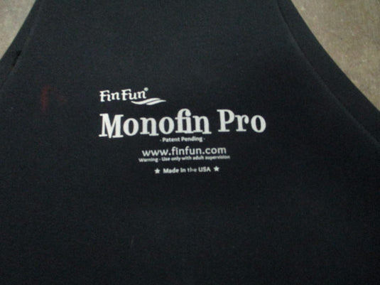 Used Fin Fun Monofin Pro Mermaid Fin