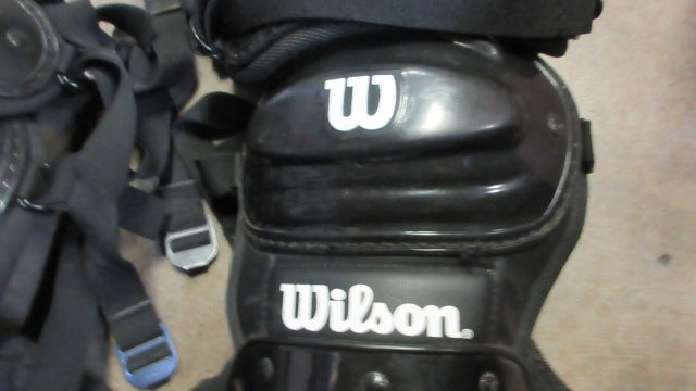 Load image into Gallery viewer, Used Wilson A3422 Catcher&#39;s Shin Guards
