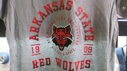 Adidas Arkansas State Red Wolves T-shirt - Size Large