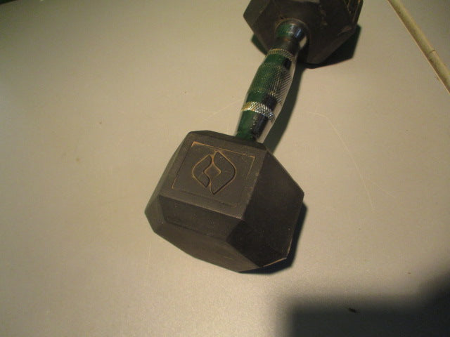 Load image into Gallery viewer, Used Rubber Coated 10 LB Dumbbell
