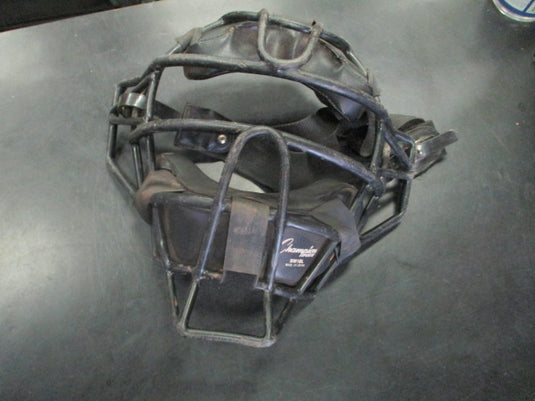 Used Champion BM10L Single Piece Catchers Helmet in Black