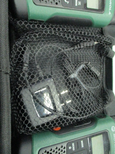 Used Motorola TalkAbout T4XX Walkie Talkie Set w/ Carry Bag