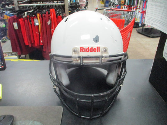 Used Riddell Speed Icon White Football Helmet (Size Unknown)