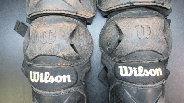 Load image into Gallery viewer, Used Wilson Catchers Shin Guards - Youth
