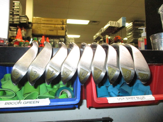 Vintage Sounder Steel Right Hand 9pc Iron Set 2-9i and Pw