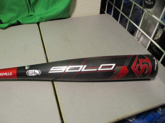 Used Louisville Slugger Solo 6 (-10) 29" USSSA Baseball Bat