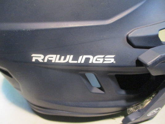 Used Rawlings Wpax Size 6 3/8 - 7 1/8 Batting Helmet W/ Jaw Guard