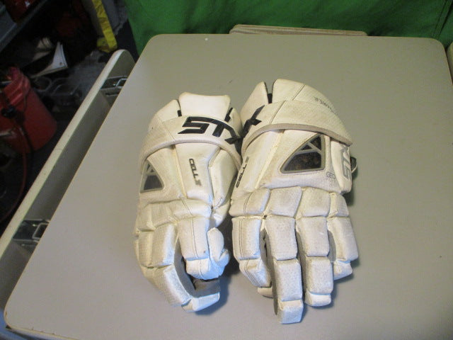 Load image into Gallery viewer, Used STX Cell IV Size Medium Lacrosse Gloves
