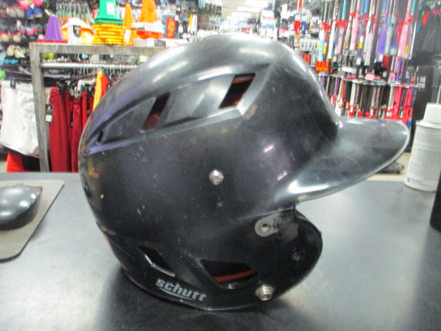 Load image into Gallery viewer, Used Schutt Black Batting Helmet w/ Added Padding
