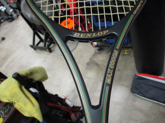 Vintage Dunlop Max 500GS Graphite Squash Racquet With Case
