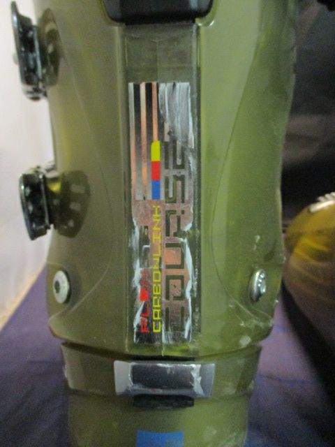 Load image into Gallery viewer, Used Salomon Course Fex 95 Carbonlink Ski Boots Size 29.5
