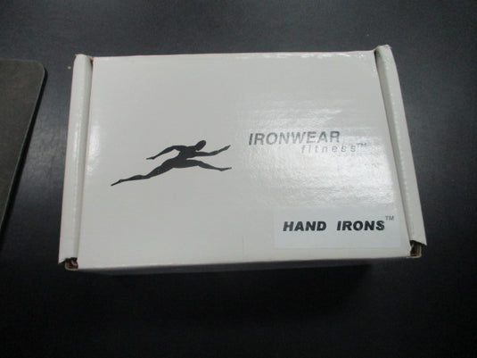 Used IronWear Fitness Hand Iron Wrist Weights 4 lb Pair (2 lb Each)