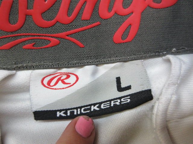 Load image into Gallery viewer, Used Rawlings Knicker Baseball Pants - Size Youth Large

