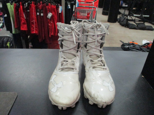 Used Under Armour Highlight Size 9 High Top Football Cleats
