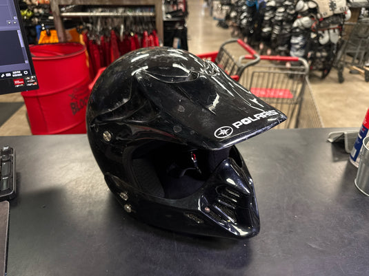 Used Polaris MX / ATV Helmet Size Medium