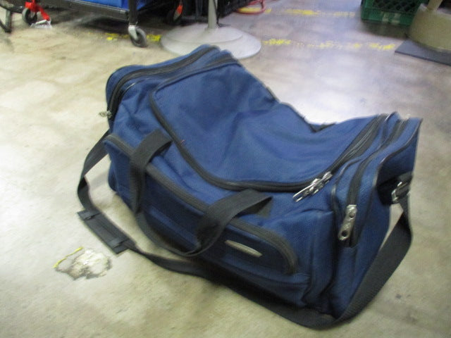 Load image into Gallery viewer, Used Samsonite Navy Duffel Bag
