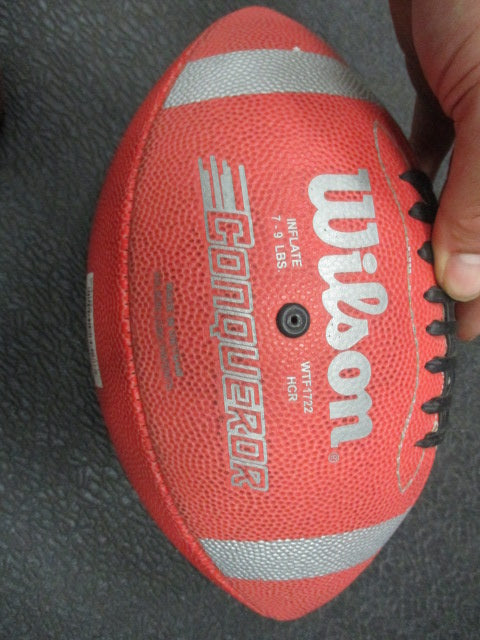 Load image into Gallery viewer, Used Wilson NCAA Conqueror Junior Football
