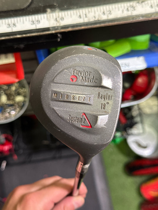 Vintage TaylorMade Midsize System 2 Raylor 18º Right Hand Fairway Wood