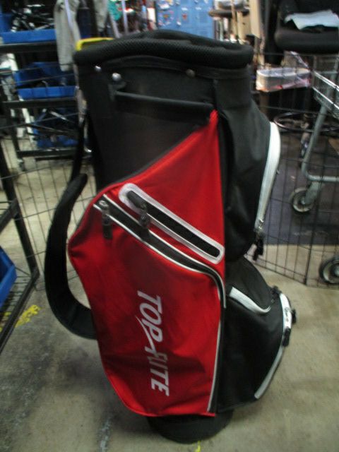 Used Top Flite Cart Bag in Red