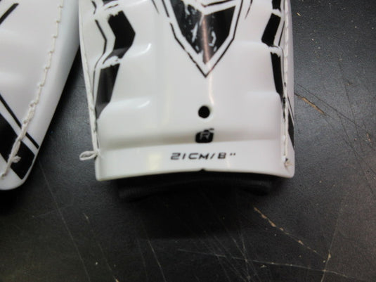 Used CCM Hockey Shin Guards - Size Youth 8