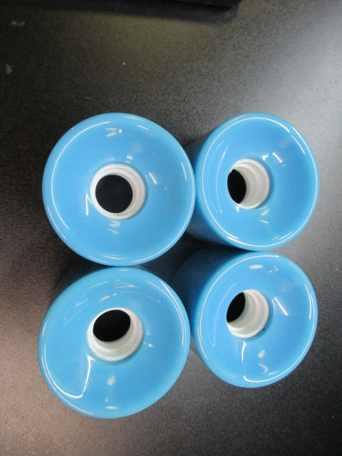 Load image into Gallery viewer, Non-Branded Blue Longboard Wheels - Set of 4
