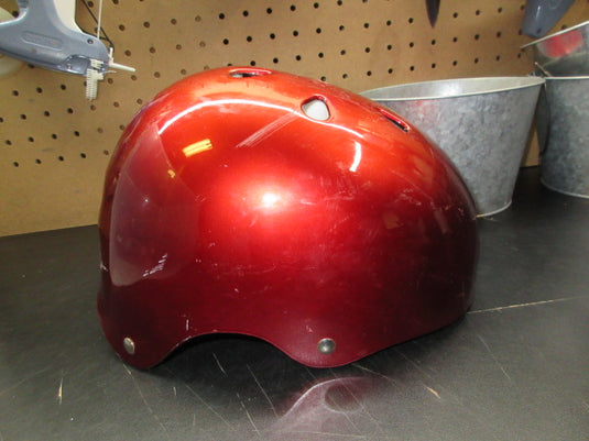 Used Red Bike Helmet - Size Large