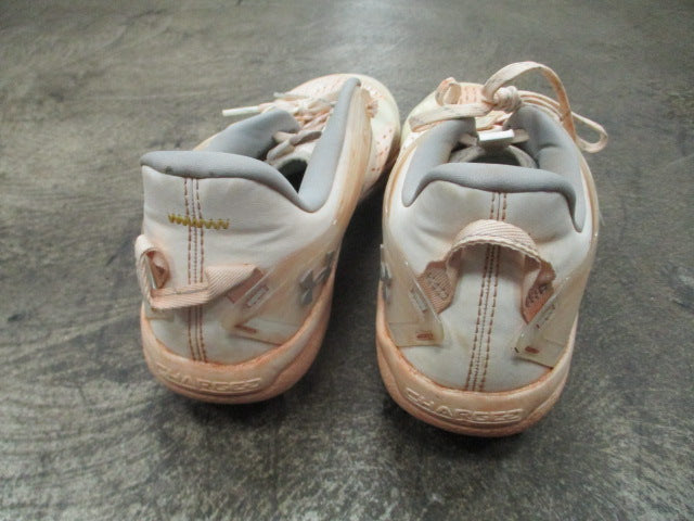 Load image into Gallery viewer, Used Under Armour Charger Metal Baseball Cleats Size 12
