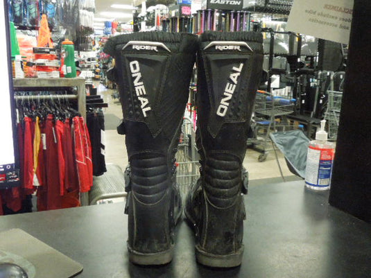 Used O'Neal Rider MX Steel Toe Motocross Boots Size 11