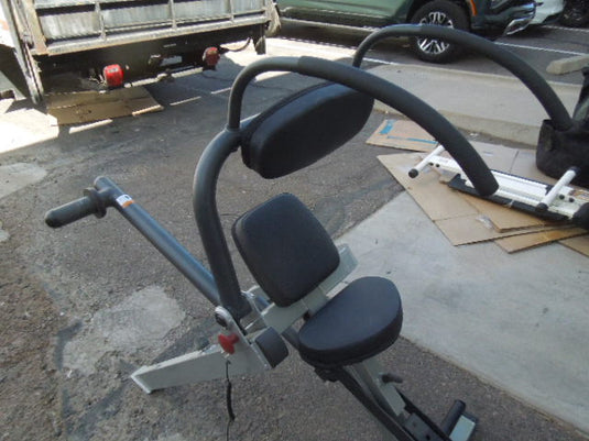 Used Body-Solid Plate Loaded Semi-Recumbent Ab Bench