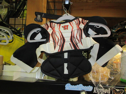 Used Warrior Tempo Elite Lacrosse Shoulder Pads - Size Youth XS
