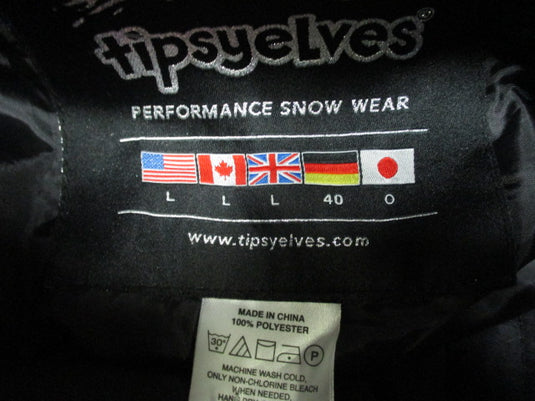 Used Tipsyelevs Size Large Pastel Pro Snow Suit
