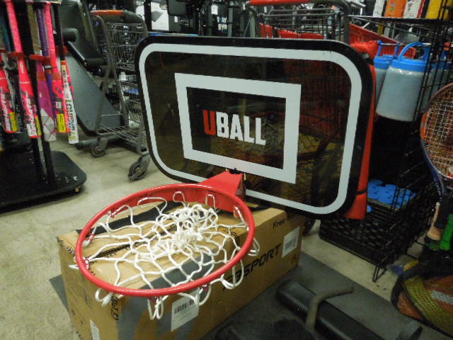 Load image into Gallery viewer, Used U Ball Pro Classic 1.0 With Size 4 Balls Fully Mobile Basketball Hoop
