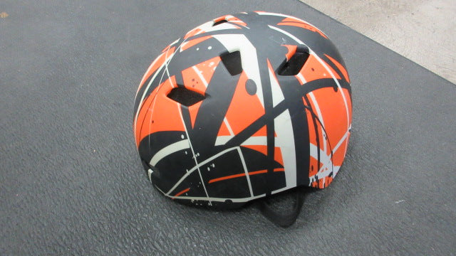 Load image into Gallery viewer, ORANGE/GRAY Size 55cm-59cm Helmet
