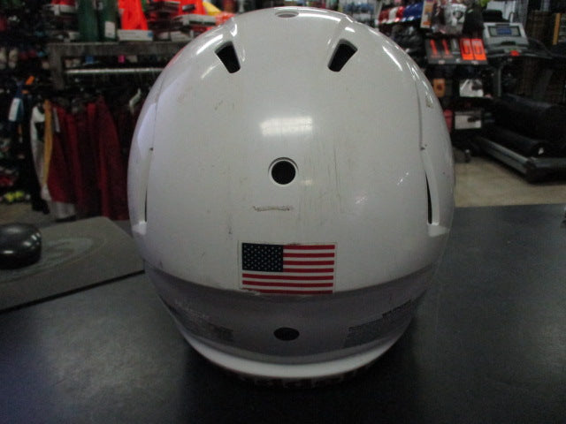 Load image into Gallery viewer, Used Riddell Victor White Football Helmet Size S-M
