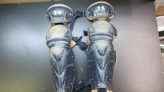 Used Under Armour Catchers Shin Guards - 7-9