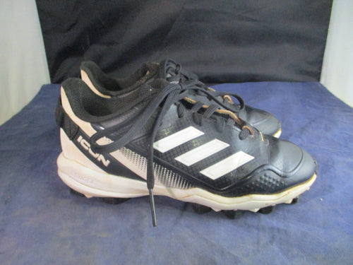 Used Adidas Icon Cleats Youth Size 1 - small wear on cleats