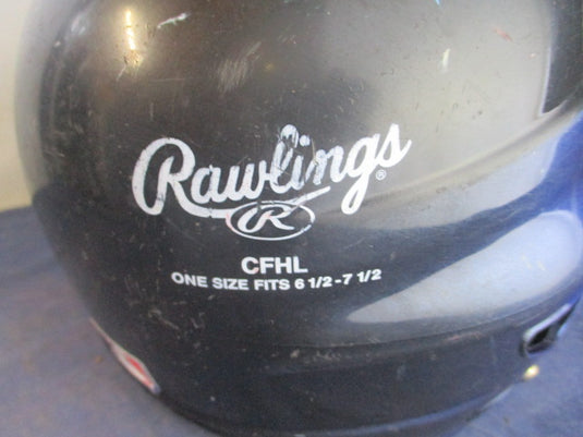 Used Rawlings Coolflo CFHL Helmet w/ Facemask Size 6 1/2 - 7 1/2