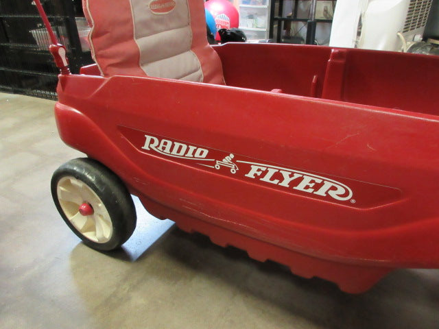 Load image into Gallery viewer, Used Radio Flyer Deluxe All-Terrain Family Wagon Ride On
