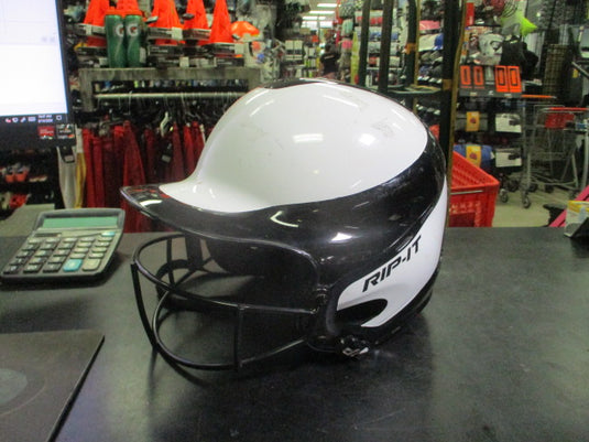 Used Rip-It Batting Helmet with Mask Size 6 - 6 7/8