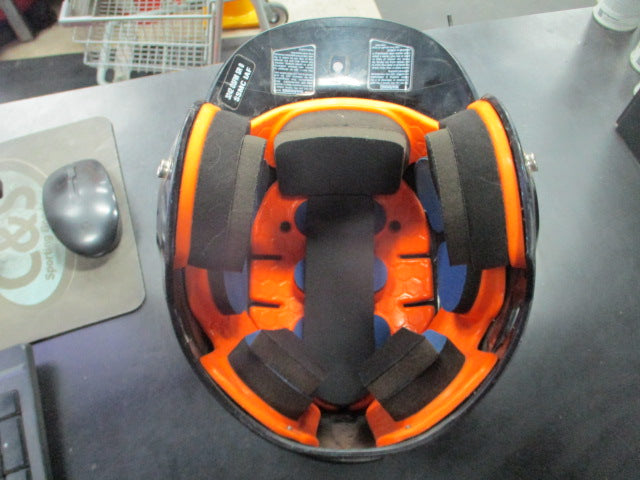 Load image into Gallery viewer, Used Schutt Black Batting Helmet w/ Added Padding
