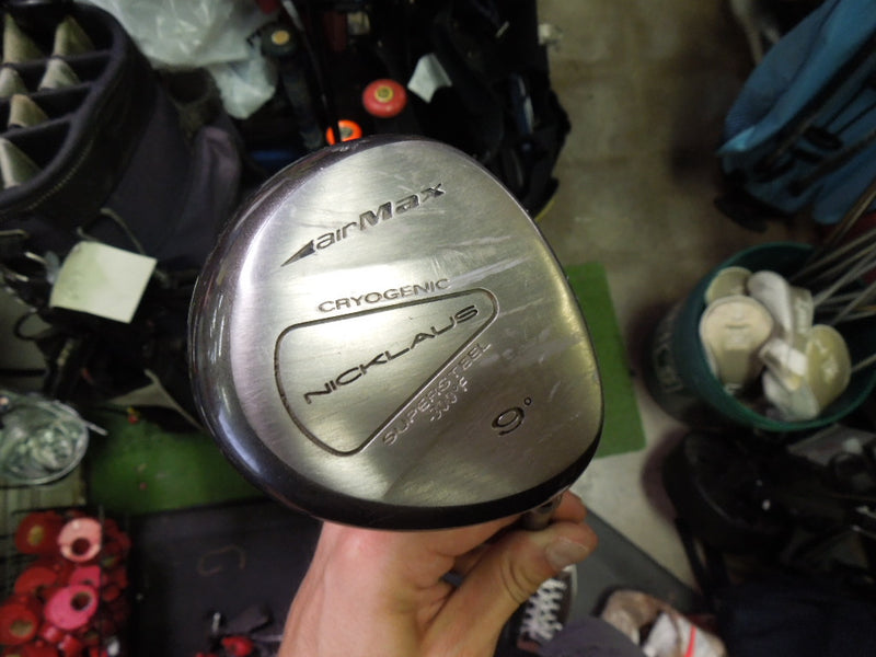 Load image into Gallery viewer, Used Nicklaus AirMax SuperSteel Right Hand Cryogenic 9º Driver
