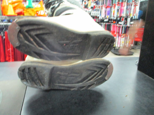 Used Fly Racing Maverick MX Boots Size Youth 4