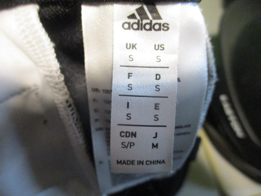 Used Adidas Black Adult Small Elastic Bottom BASEBALL PANT