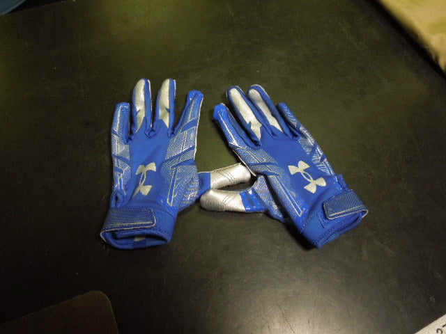 Load image into Gallery viewer, Used Under Armour 99% Extra Grip Youth Recievers Gloves Size YSM
