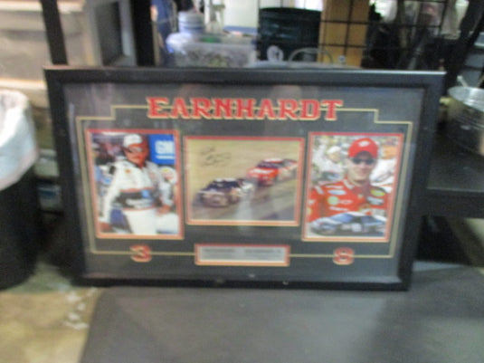 EARNHARDT Dale Senior an Dale JR Authenticated Signed Picture