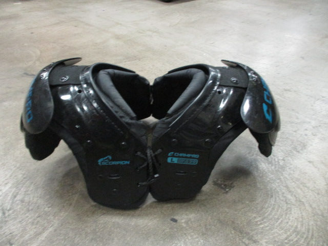 Load image into Gallery viewer, Used Champro Scorpion Football Shoulder Pads Size Youth Large
