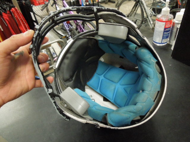 Load image into Gallery viewer, Used Riddell Victor Black Football Helmet 2023 Cert Size S/M
