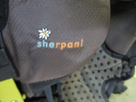 Used Sherpani Featherlite Frame Ultralight Fabric Baby Carrier Backpack